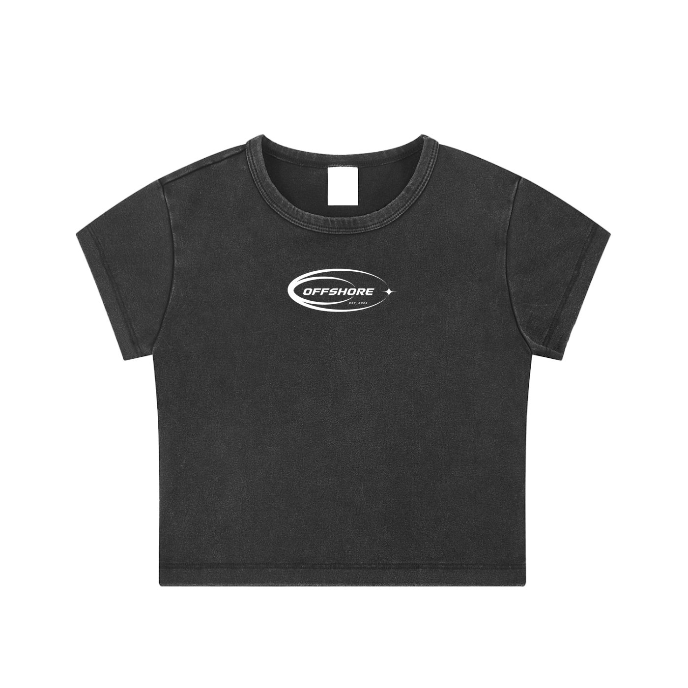 Women's Washed Crop Top