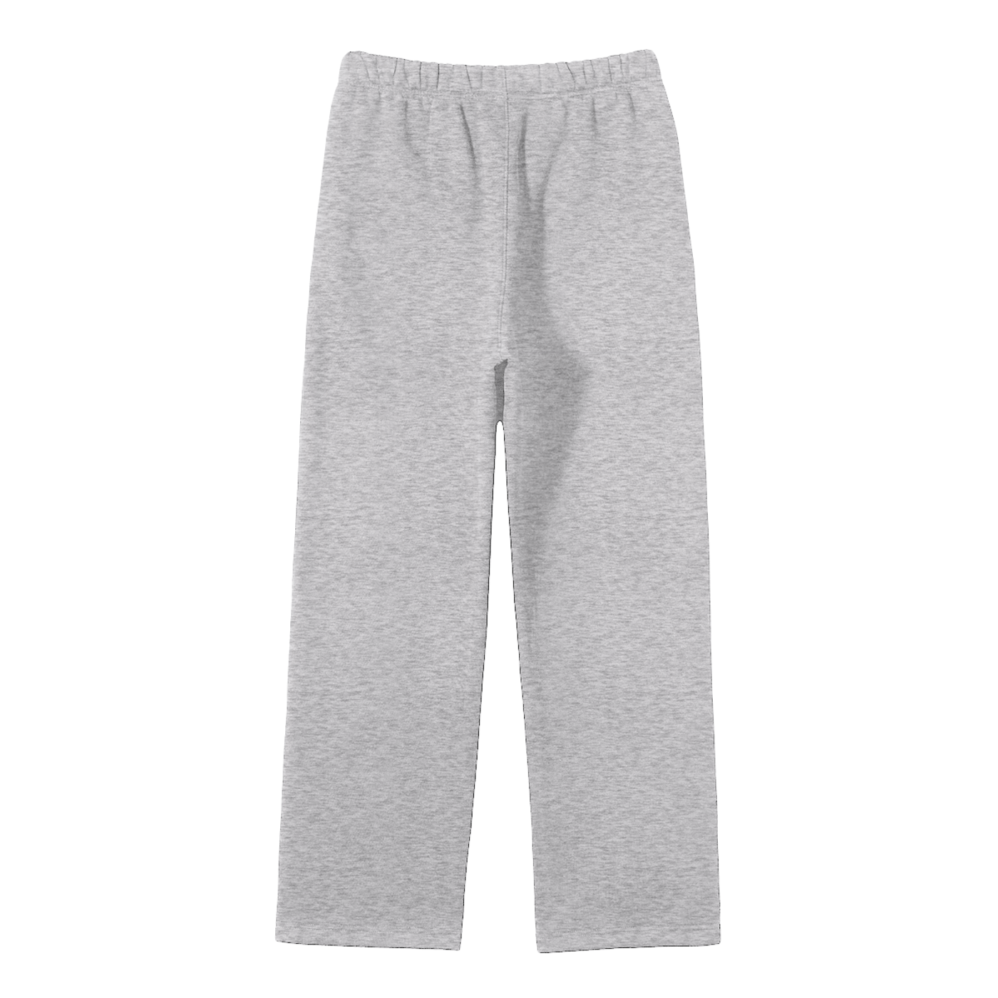 Unisex Solid Color Fleece Straight Leg Trackies