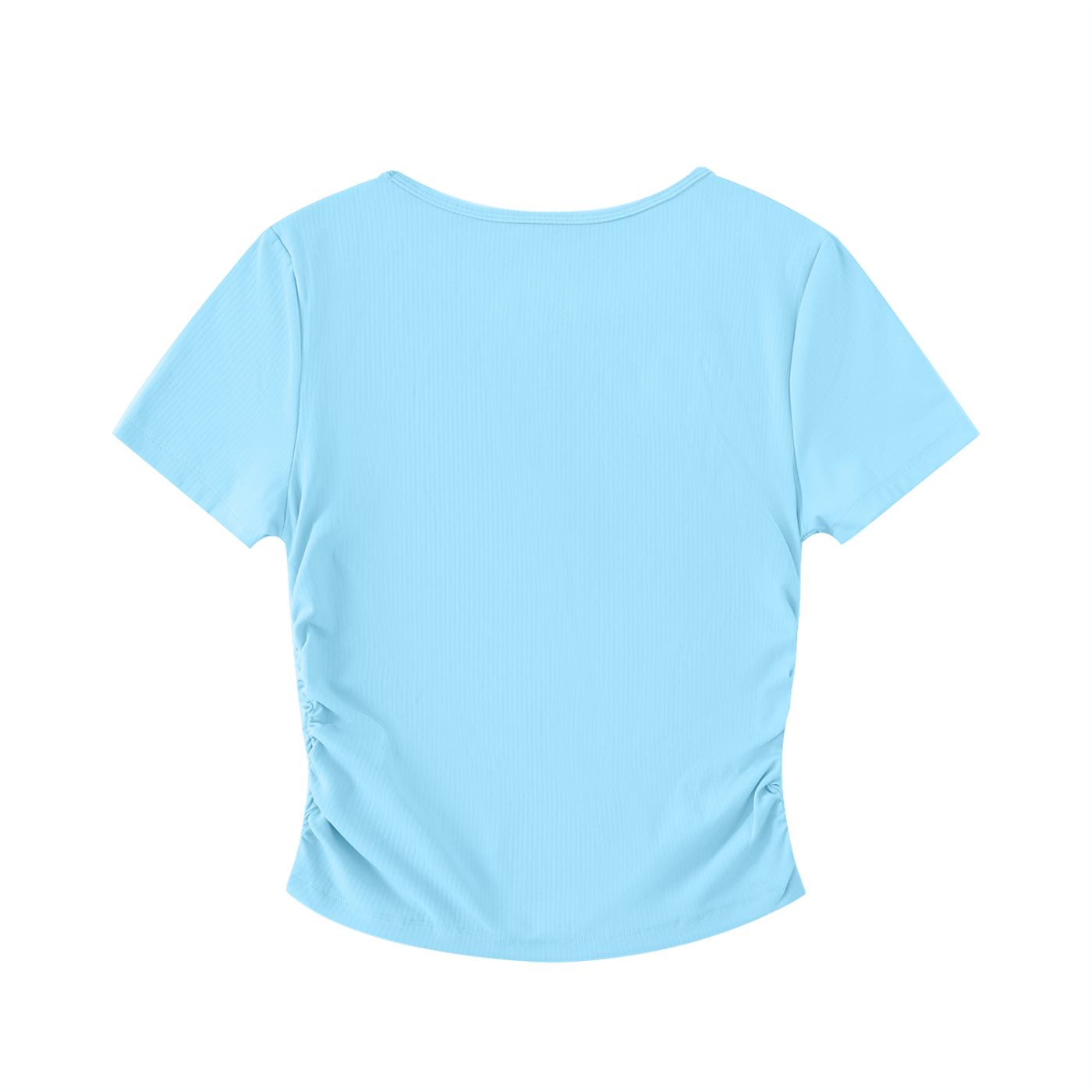 Ruched Fitting Crop Top