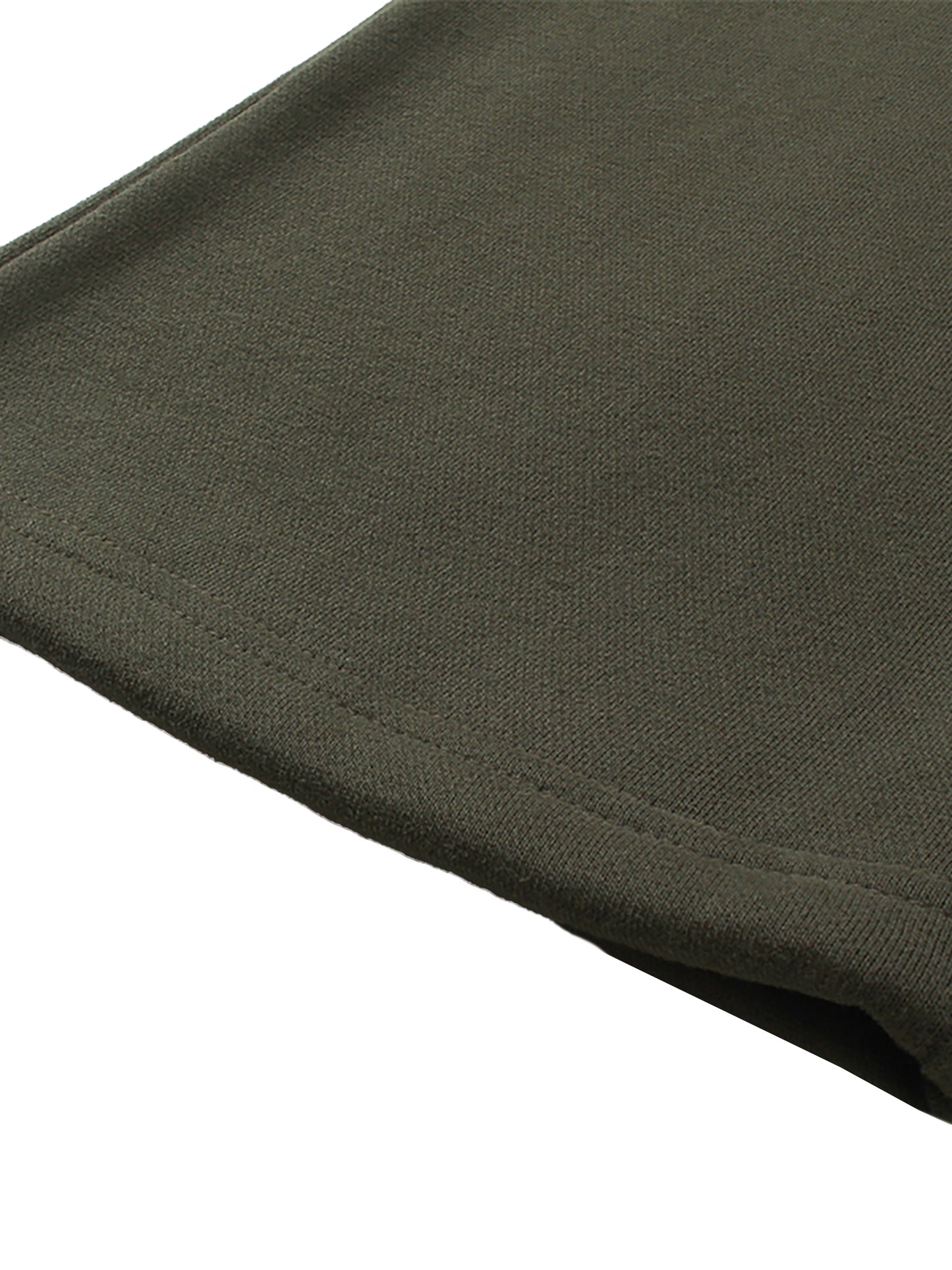 Unisex Solid Color Fleece Straight Leg Trackies