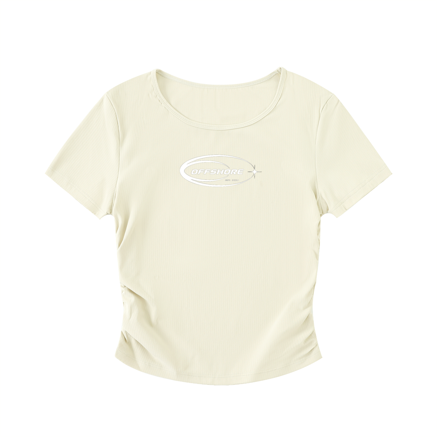 Ruched Fitting Crop Top