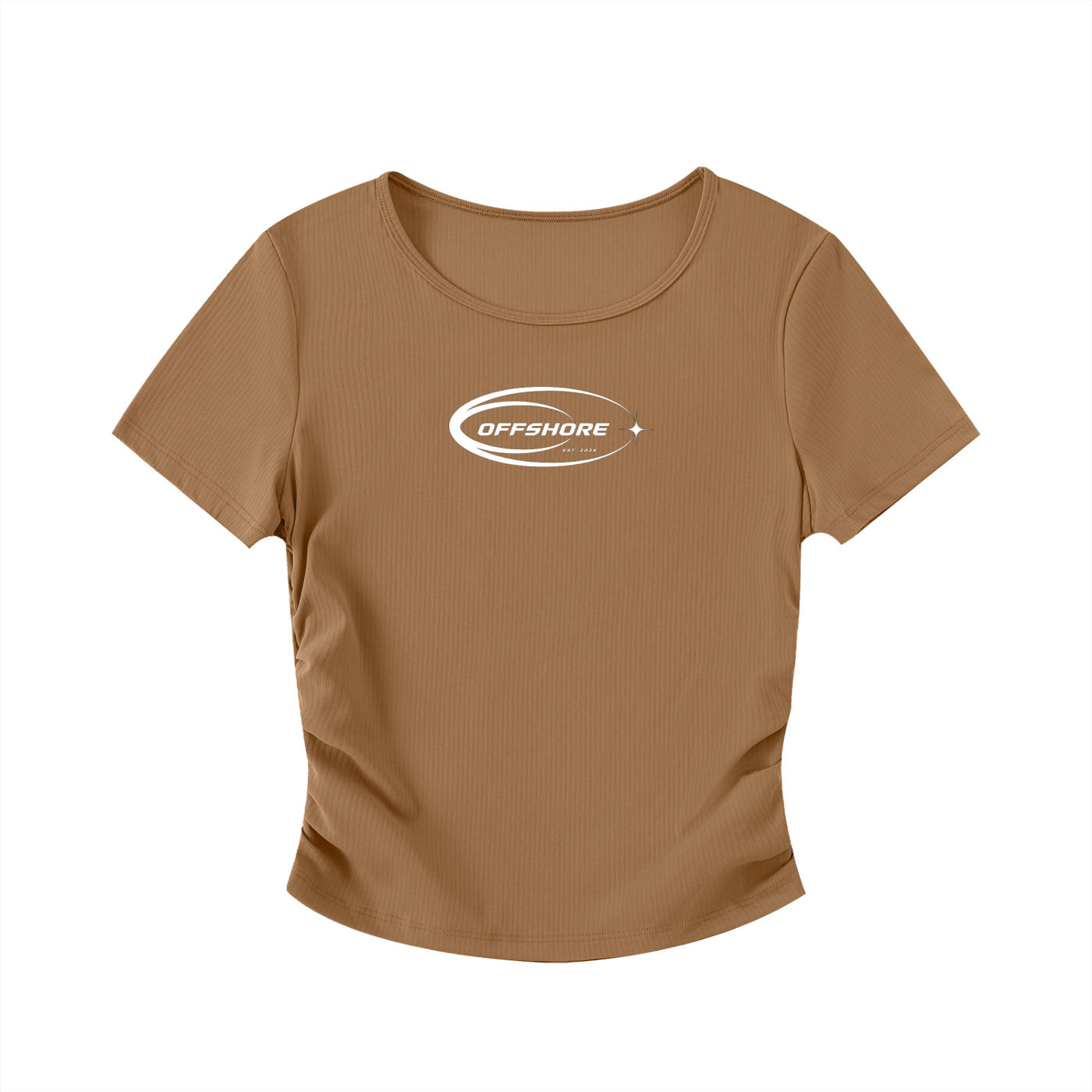 Ruched Fitting Crop Top